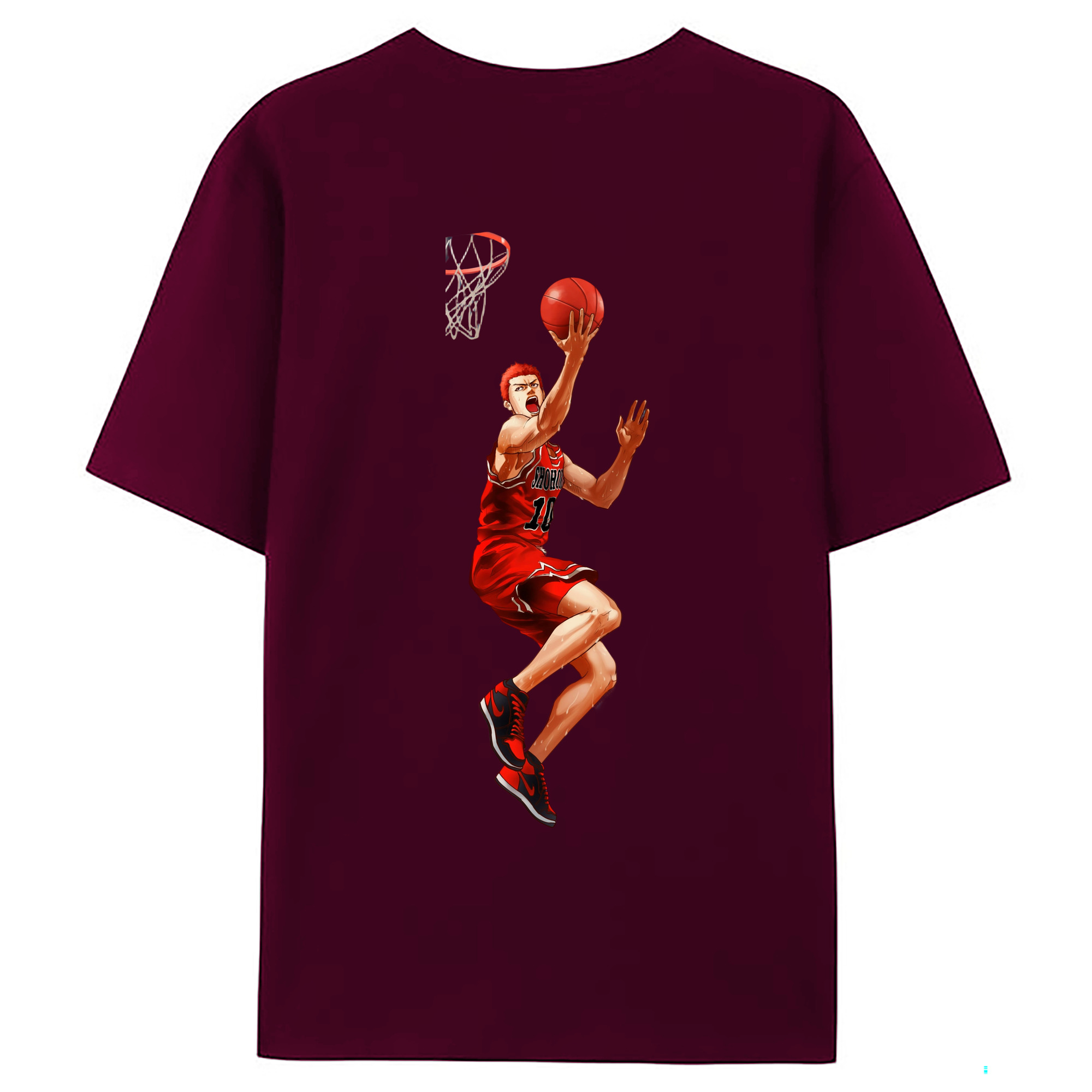 （画像用） SLAM DUNK／スラムダンク レディース半袖Tシャツ(バックプリント)
